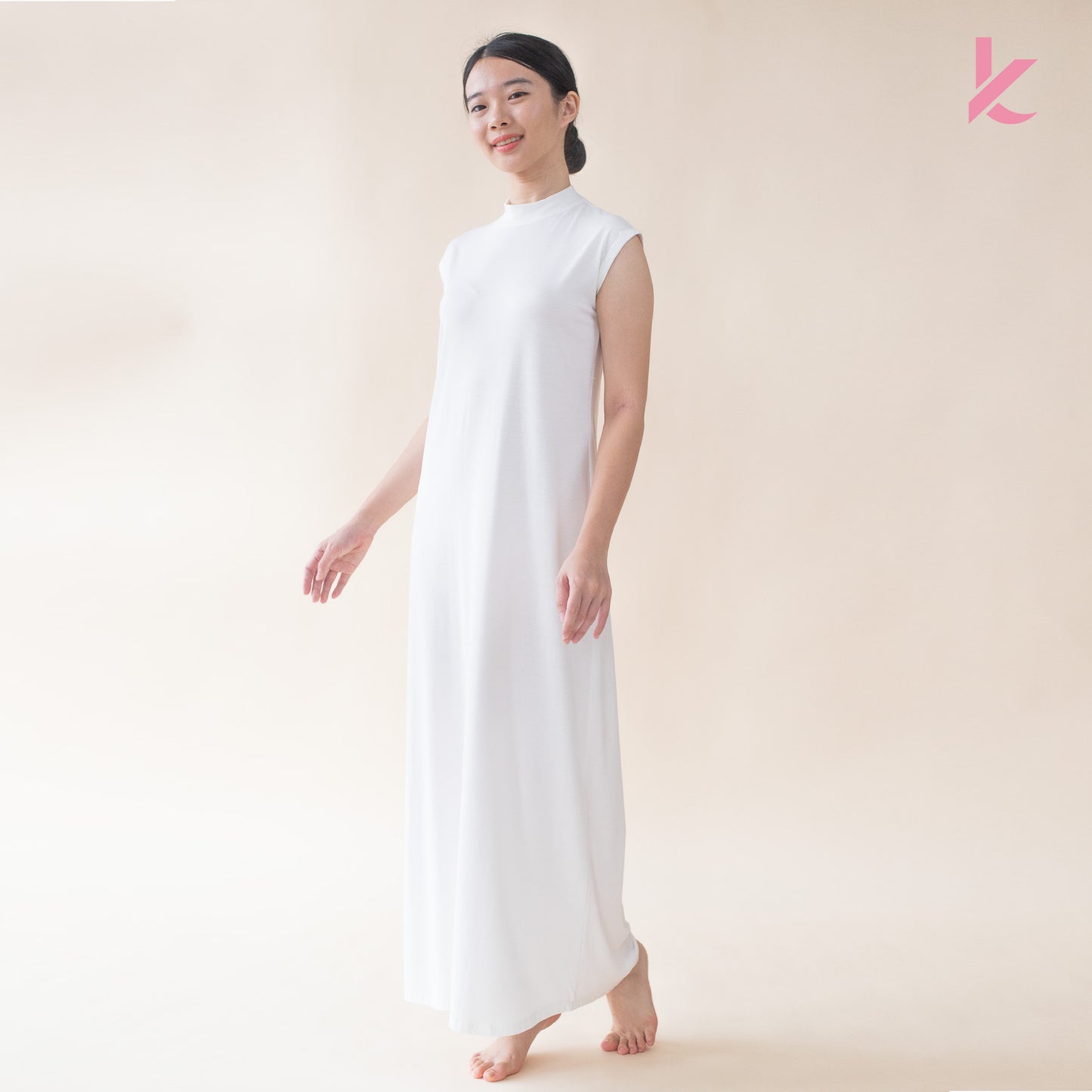 Innerwear Long Dress Shirt in White