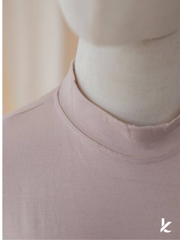 Innerwear Long Dress Sleeve Shirt in Nude