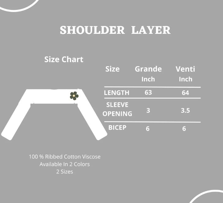 Shoulder Layer in Off White