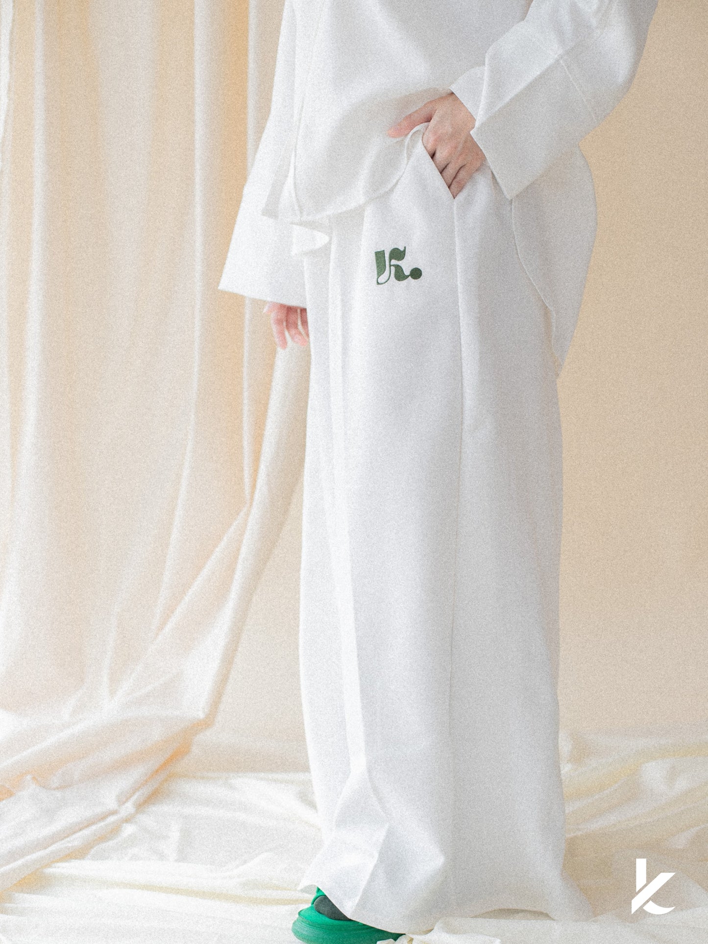 Lera Casual Set in Pearl