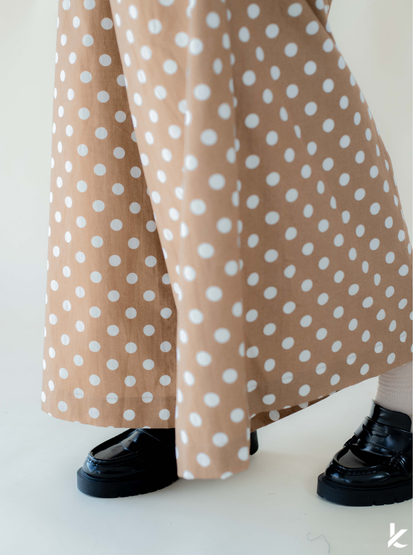 Ordinaire Pant in Toffee Dot