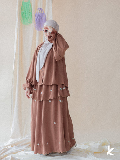 Ruya Embroidery Set in Sienna