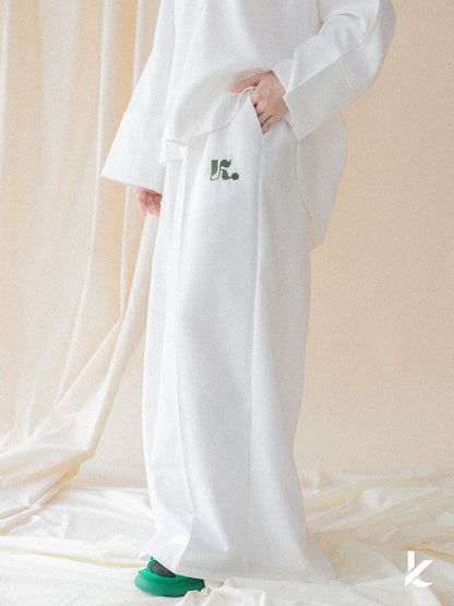 Lera Casual Set in Pearl