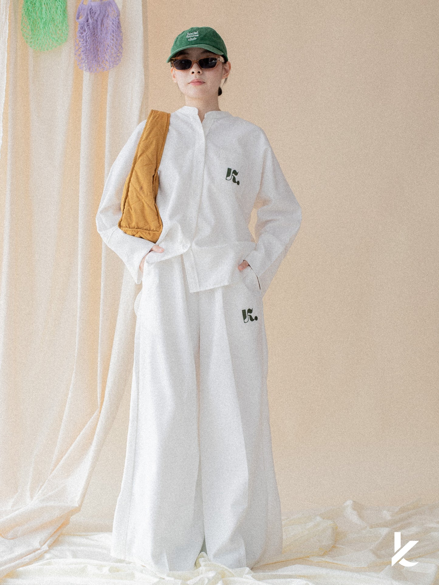 Lera Casual Set in Pearl