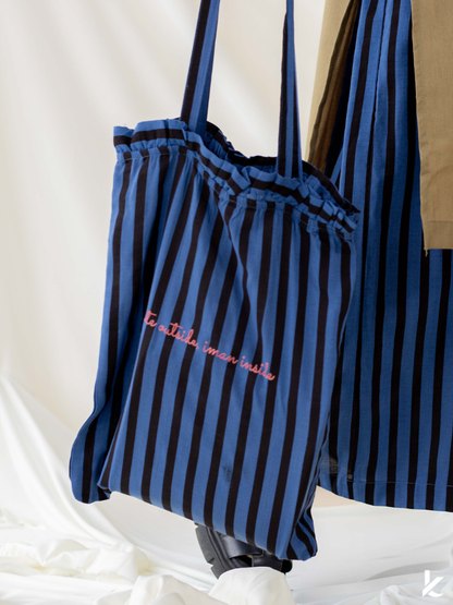 Faith Tote Bag in Eclipse