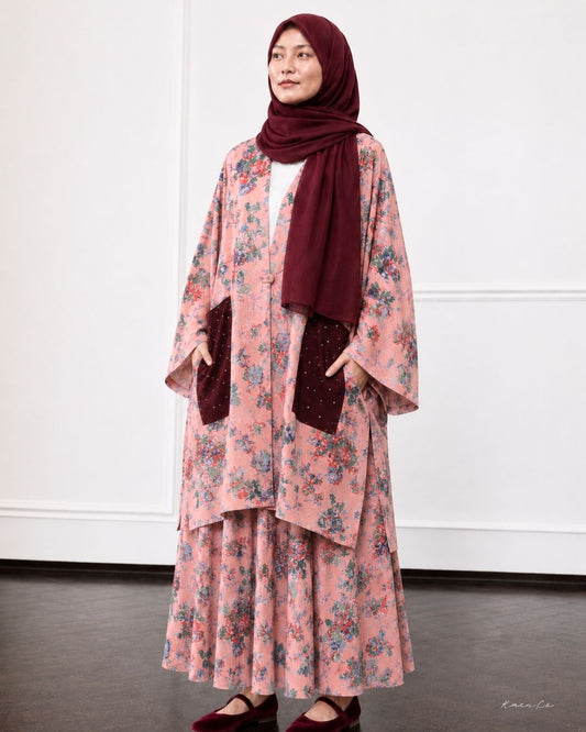Kaori Top  in Rustic Bloom