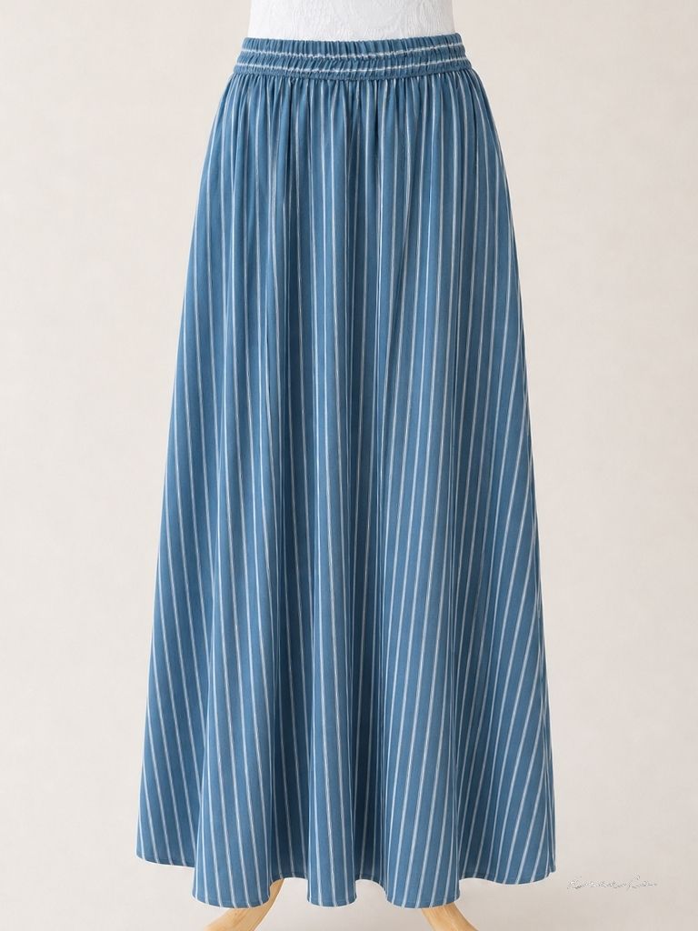 Kaori Skirt  in Dune Blue