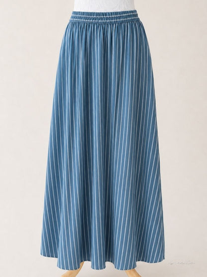 Kaori Skirt  in Dune Blue