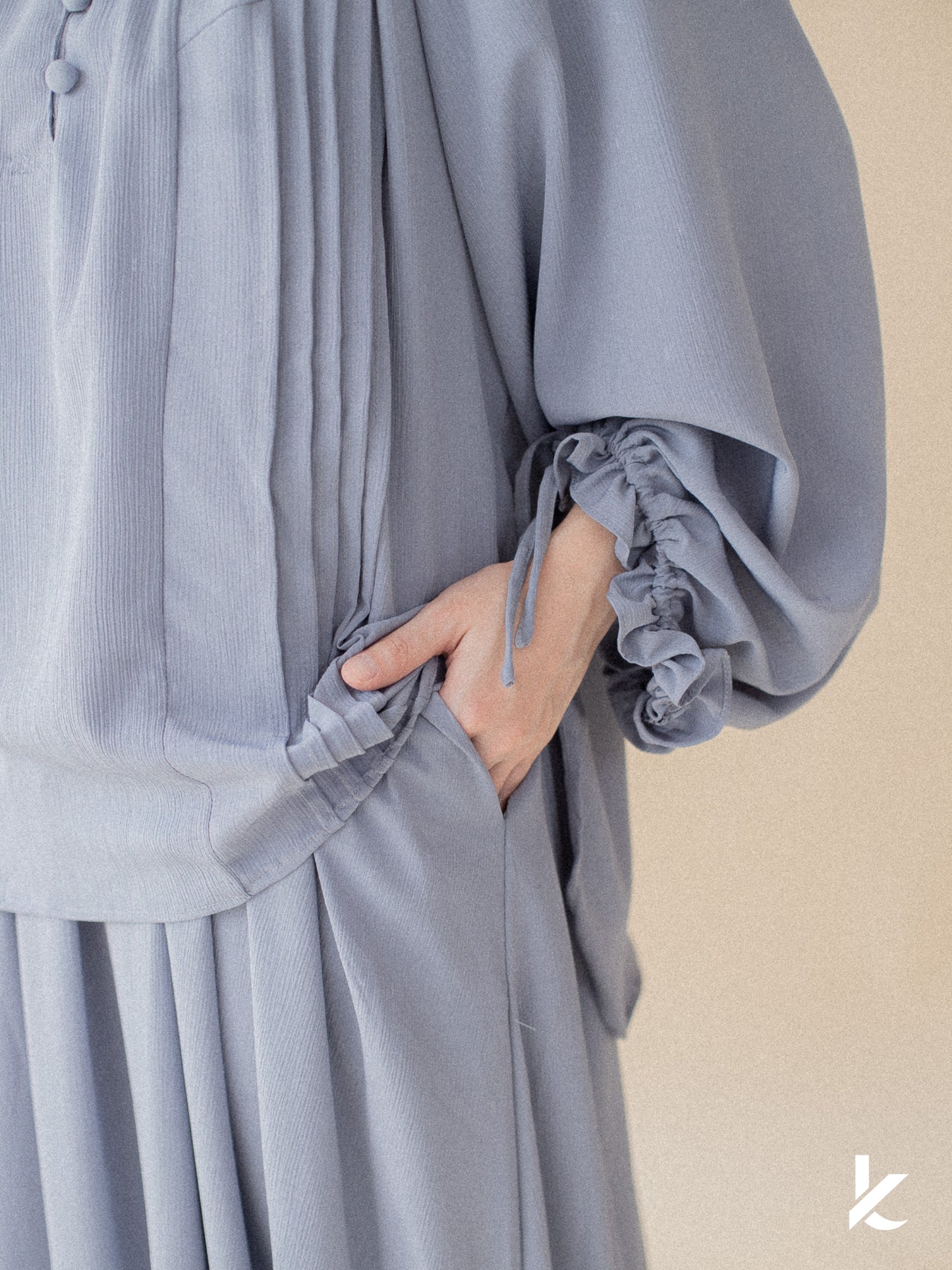 Elodie Set in Powder Blue