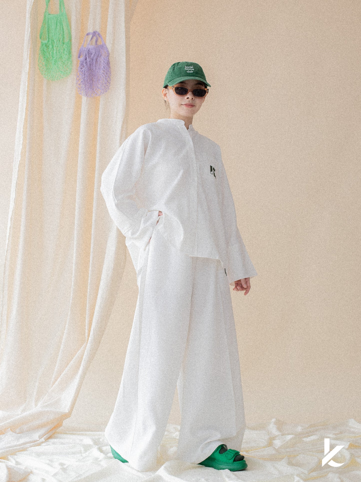 Lera Casual Set in Pearl