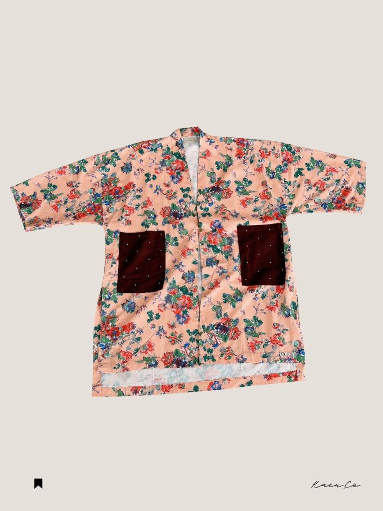 Kaori Top  in Rustic Bloom