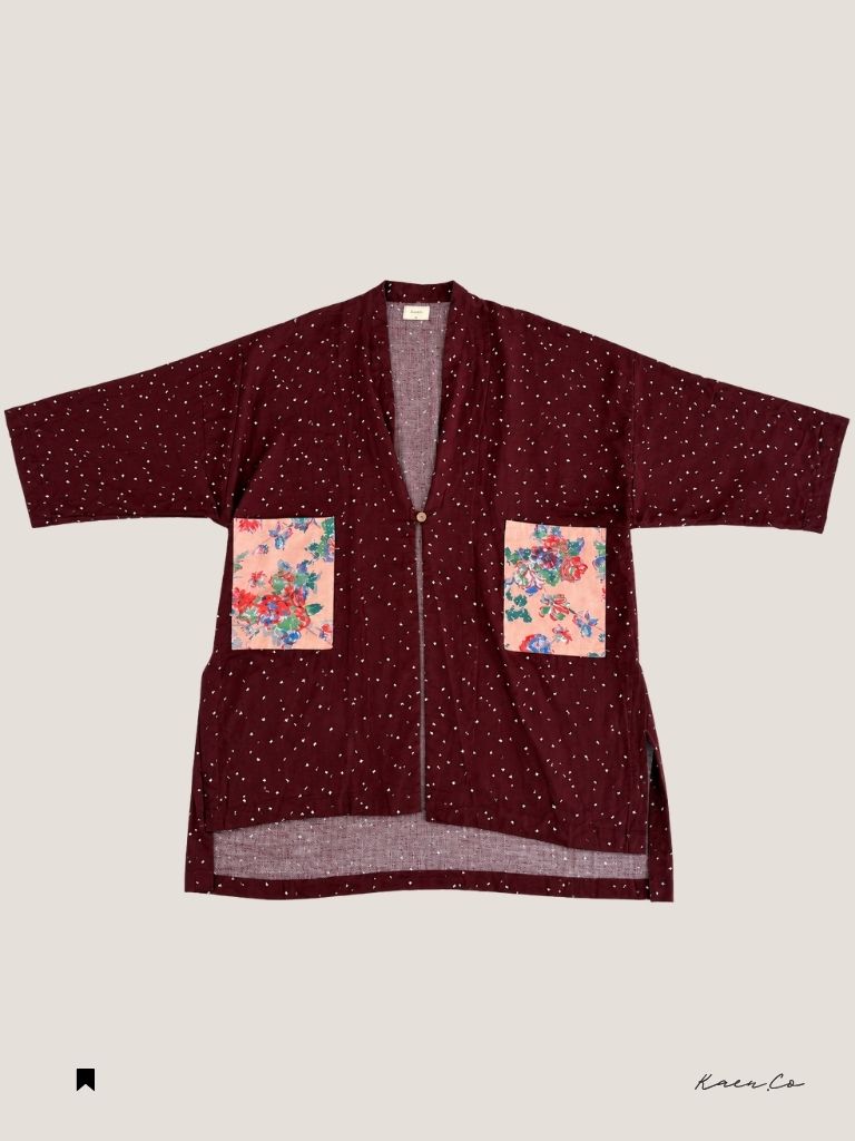 Kaori Top  in Bramble