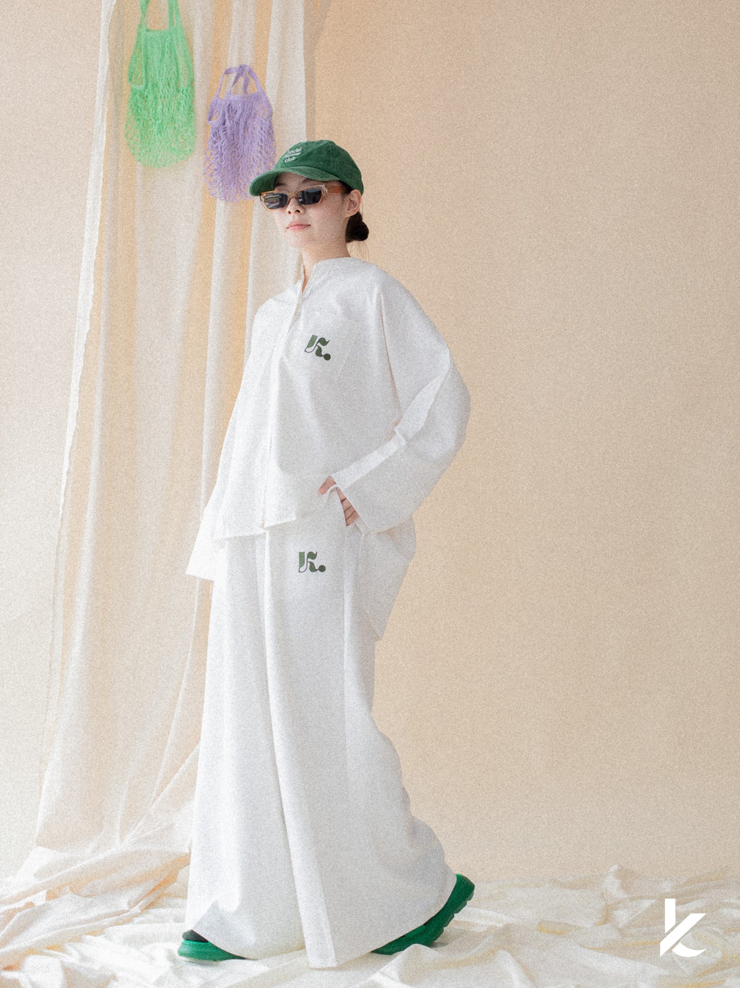 Lera Casual Set in Pearl