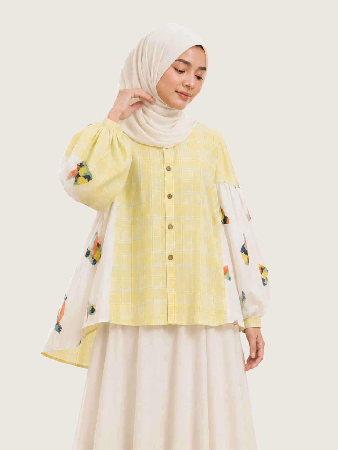 Mori Top in Buttercup