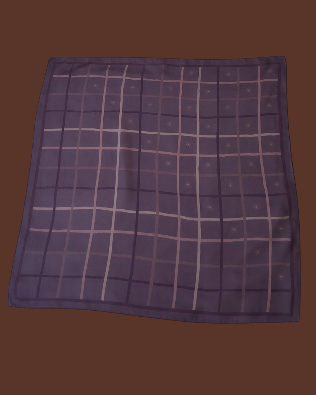 Bawal Playful in Plum Grid