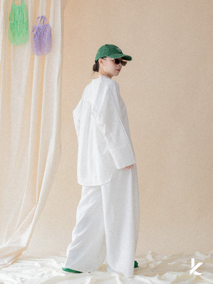 Lera Casual Set in Pearl