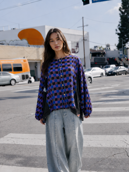 Mori Top in Mulberry
