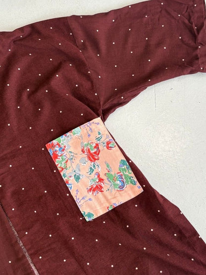 Kaori Top  in Bloomy Dot