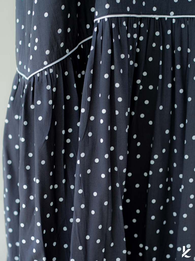 [DRESS ONLY] Ma Cherie Noir Dot