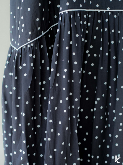 [DRESS ONLY] Ma Cherie Noir Dot