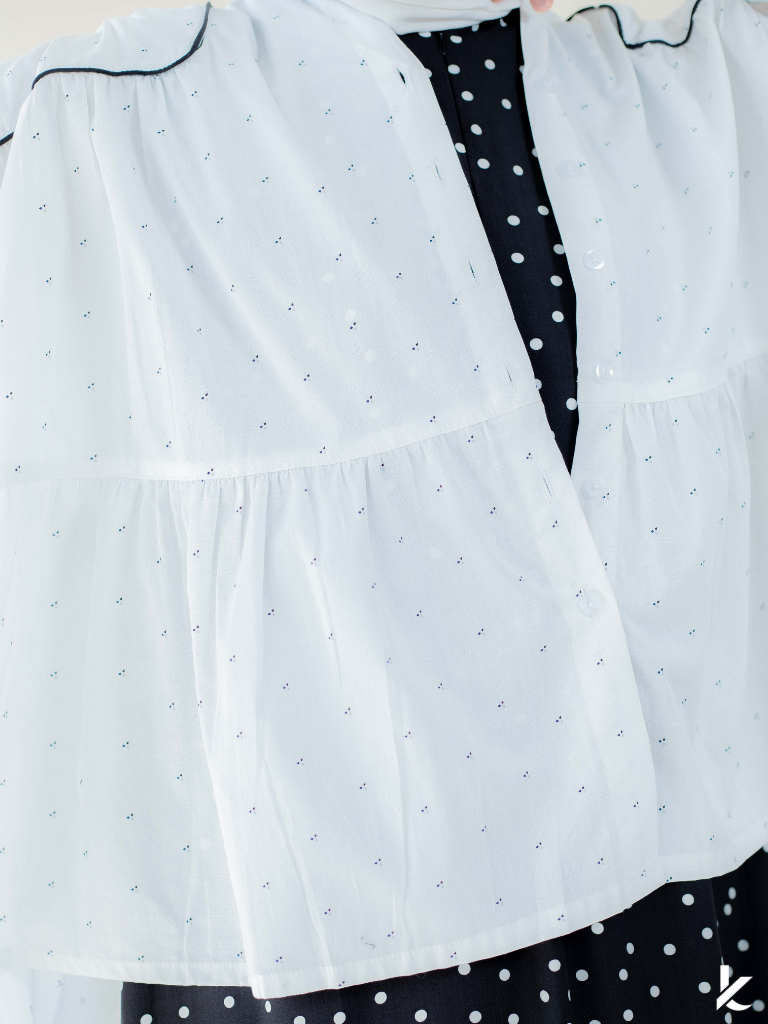 [TOP ONLY] Ma Cherie White Frame