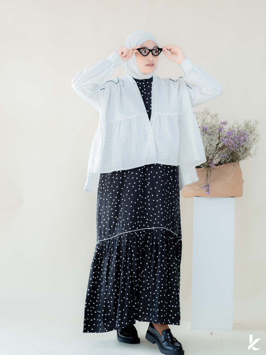 [TOP ONLY] Ma Cherie White Frame