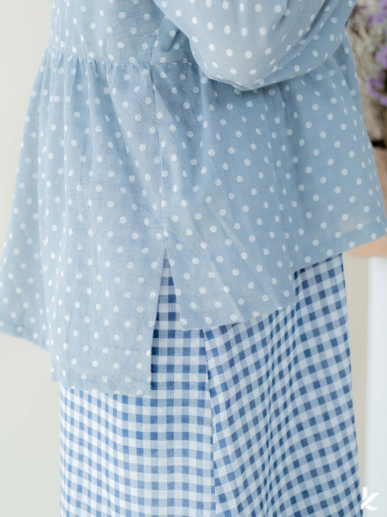[TOP ONLY] Ma Cherie Cloudy Polka