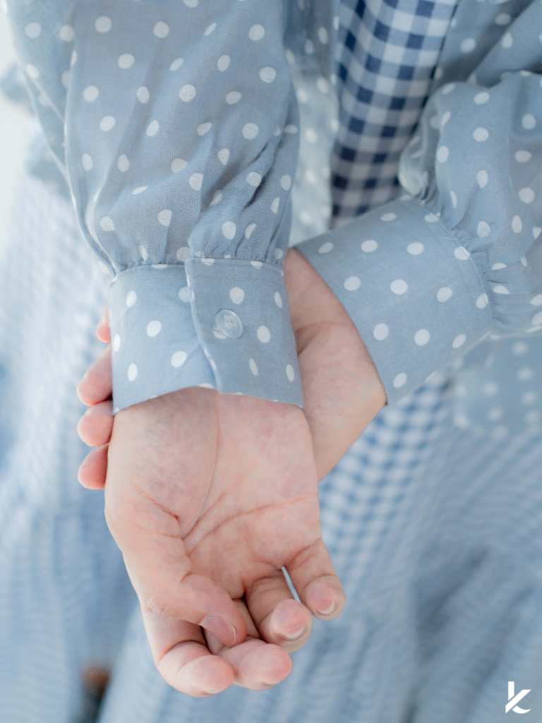 [TOP ONLY] Ma Cherie Cloudy Polka