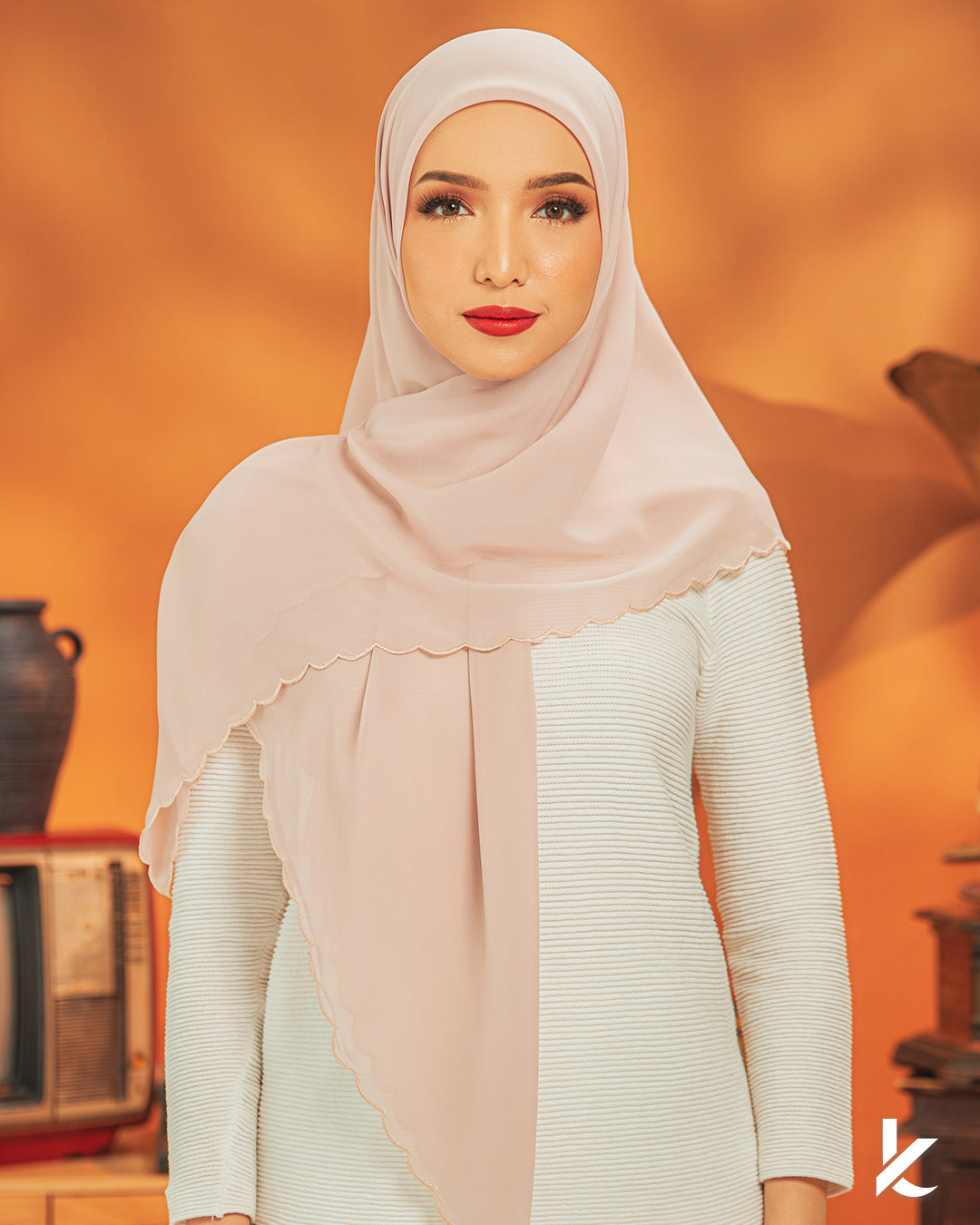 Suri Bawal Sulam in Nude Pink