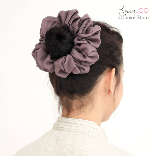 Fluff Scrunchie in Mauve