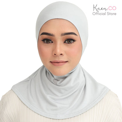 Awra Necktie Soft Grey (Adjustable Inner Neck)