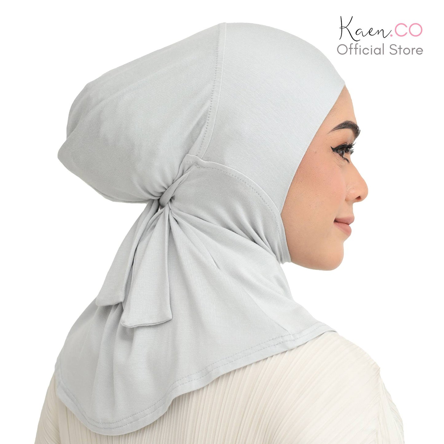 Awra Necktie Soft Grey (Adjustable Inner Neck)