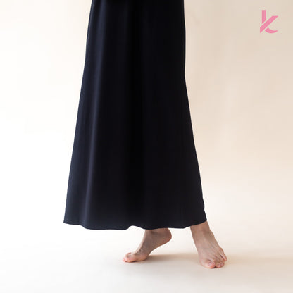 Innerwear Long Dress Shirt in Black