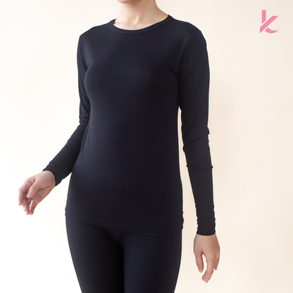 Innerwear Long Sleeve Shirt in Black