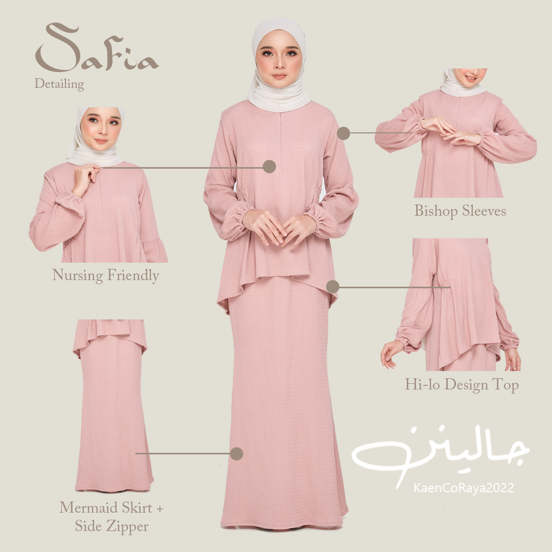 Safia in Matte Gold