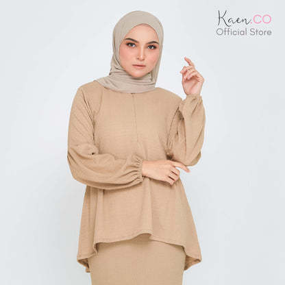 Safia in Matte Gold