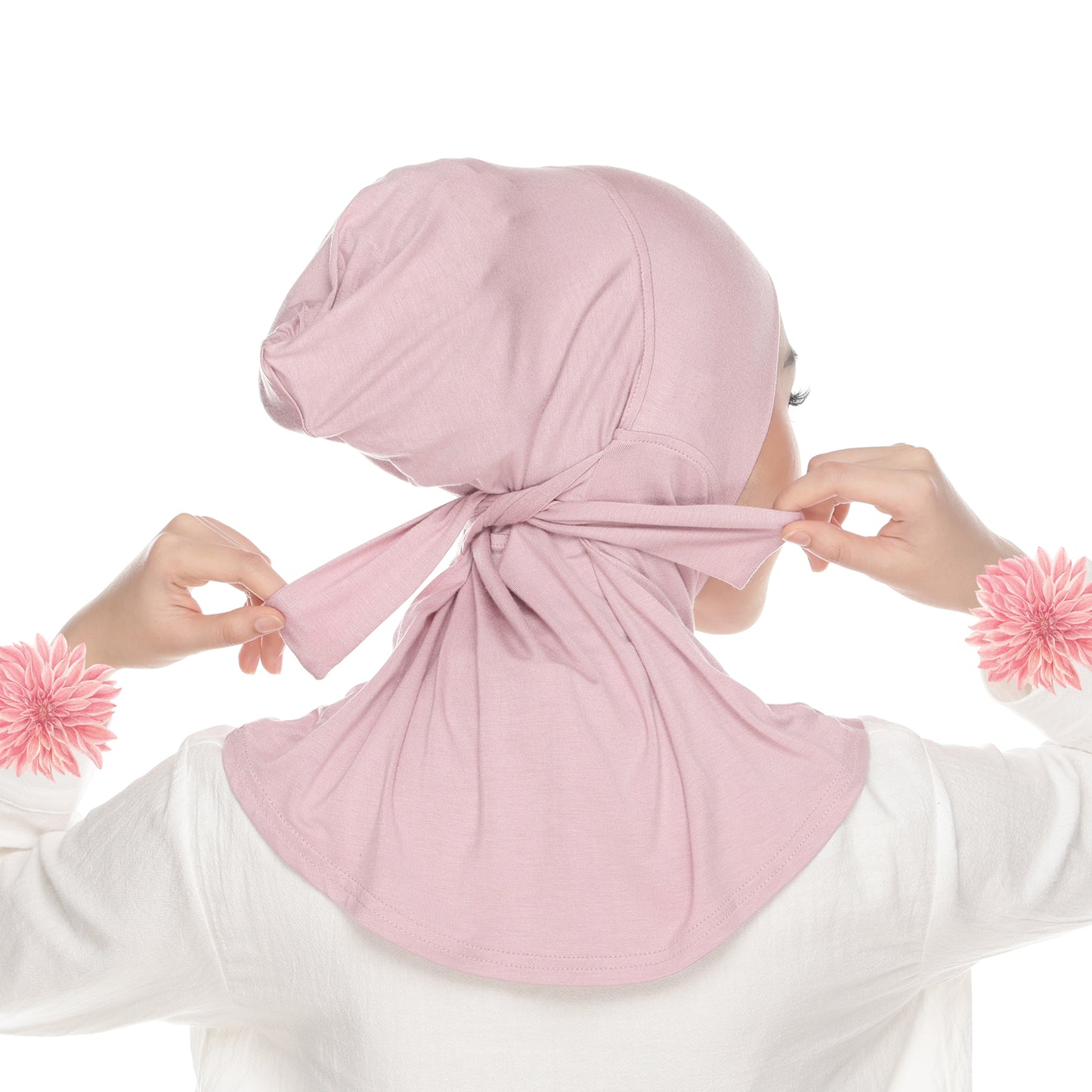 Awra Necktie Ash Pink (Adjustable Inner Neck)