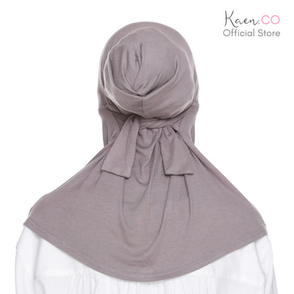 Dagu Necktie Glamour Grey (Adjustable Inner Neck Berdagu)