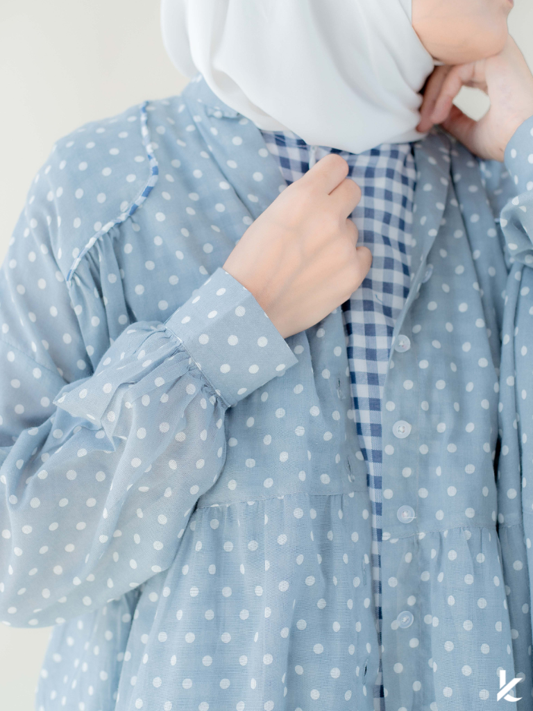 [TOP ONLY] Ma Cherie Cloudy Polka