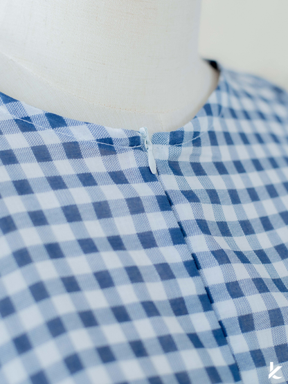 [DRESS ONLY] Ma Cherie Blue Gingham