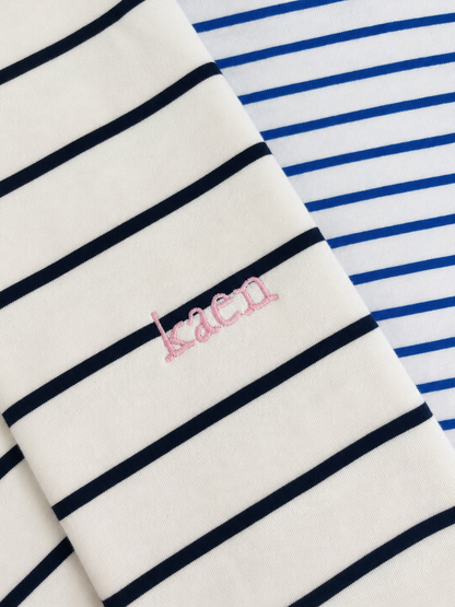 Patchie Tee in Blueberry Custard