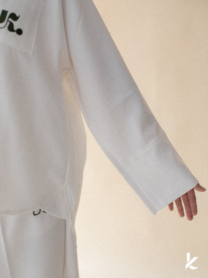 Lera Casual Set in Pearl