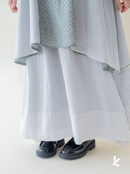[Kaen.co x Padusi.co] HannaH Kurung Set Abu