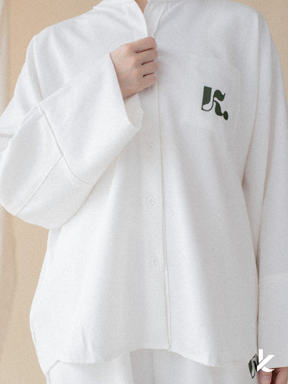 Lera Casual Set in Pearl