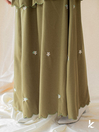 Ruya Embroidery Set in Fern