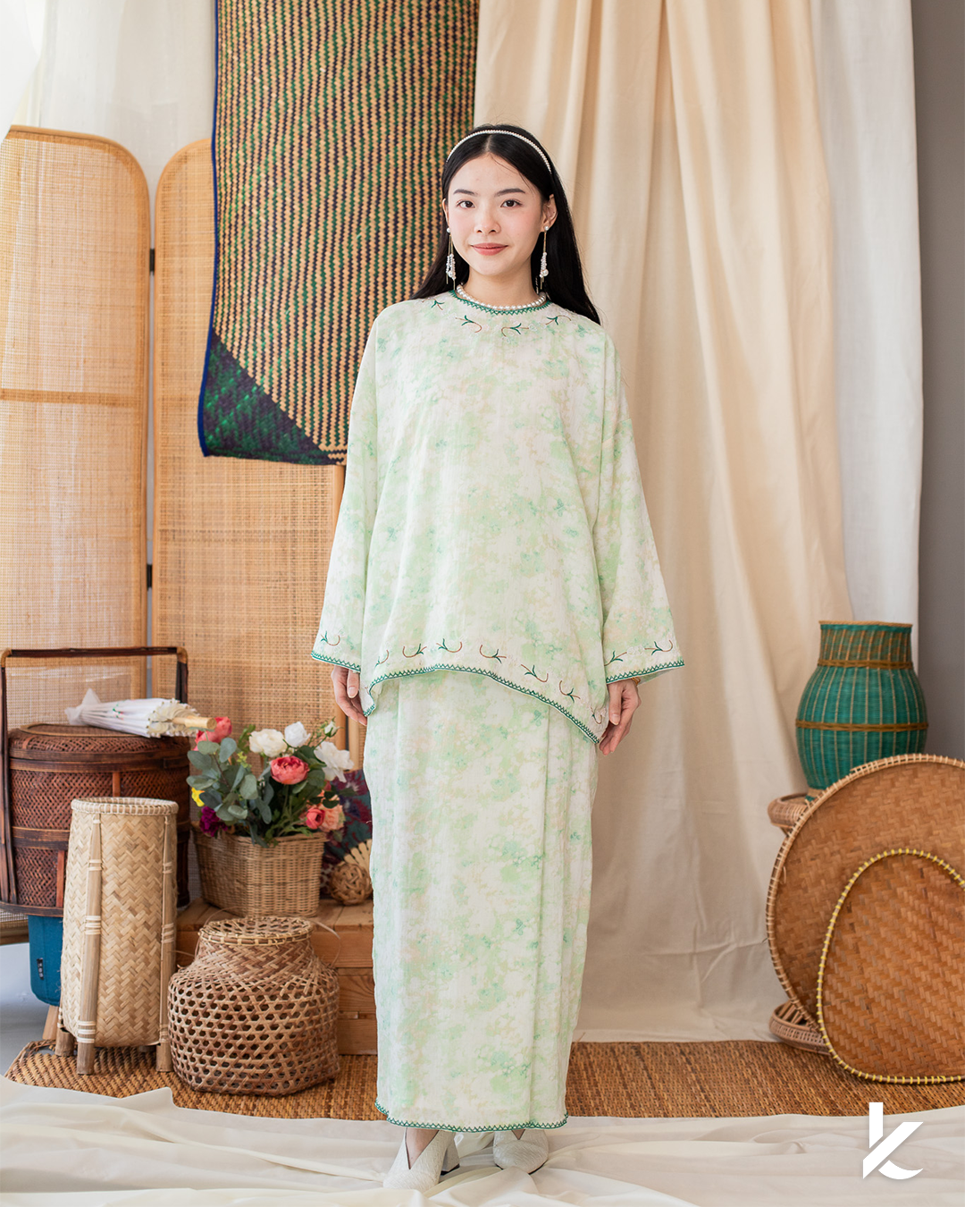 Ratu Kurung Asiah | Baju Kurung Kedah Klasik Raya 2024