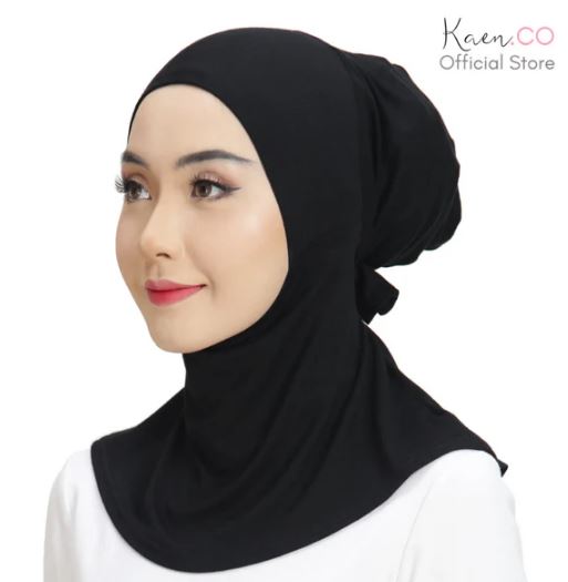 Awra Necktie Black (Adjustable Inner Neck) - Black