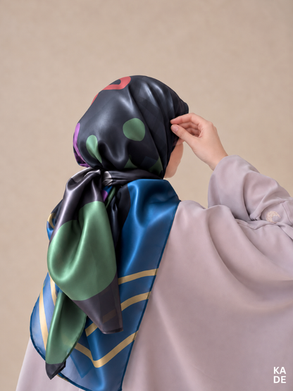 Satin Bawal in Gumdrop