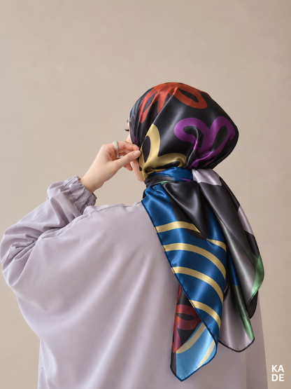 Satin Bawal in Gumdrop
