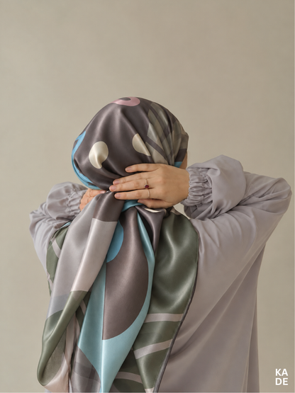 Satin Bawal in Toffie